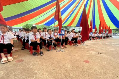 TRƯỜNG TIỂU HỌC BẾ VĂN ĐÀN TỔ CHỨC LỄ TỔNG KẾT NĂM HỌC 2025 – 2026